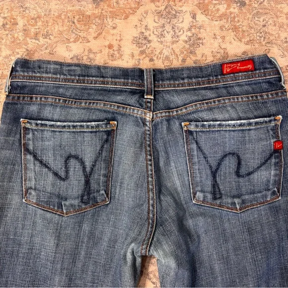 Citizens Of Humanity Vintage Medium Wash Bootcut Flare Jeans Size 30 - Picture 6 of 8